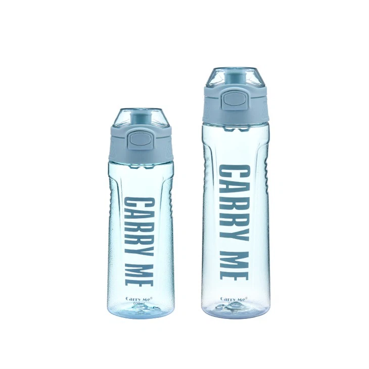 Clear Tritan Water Bottle With Portable Strap